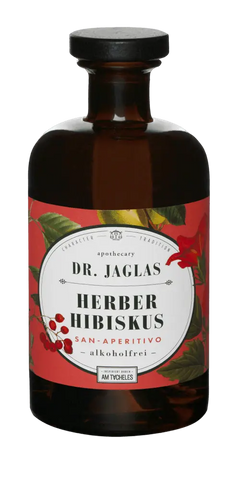 Deutschland Berlin Alkoholfrei Dr. Jaglas Herber Hibiskus 500ml Flasche 0%