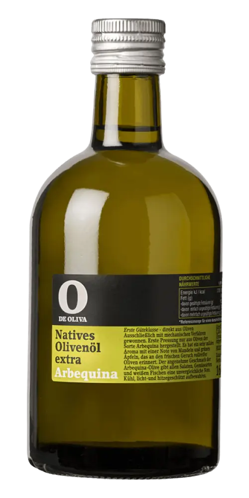 O de Oliva - Extra Virgen Olive Oil Arbequina 500ml