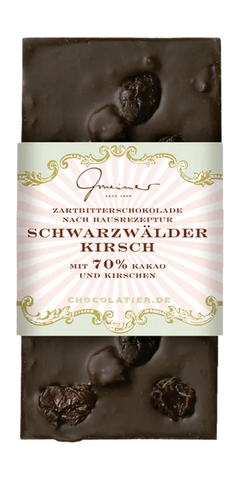 Deutschland Zartbitter Schokolade Gmeiner Schwarzwälder Kirsch 70% 100g