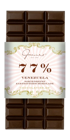 Deutschland Zartbitter Schokolade Gmeiner Venezuela 77% 100g