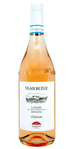 Italien Piemont Marrone Dolceviat Langhe Rosato DOC 750ml Flasche Barbera Nebbiolo 14,5%