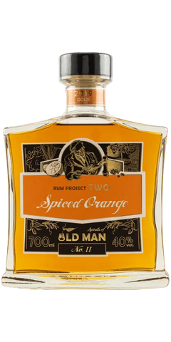 KARIBIK Old Man Spirits Rum Project two Spiced Orange 700ml Flasche 40%