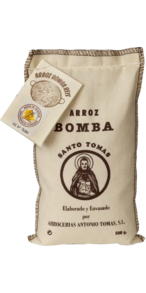 Santo Tomás Arroz Bomba D.O. Valencia 500g