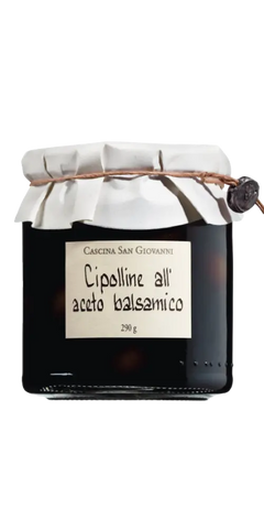 Italien Kleine Zwiebeln in Balsamicoessig Aceto Balsamico di Modena I.G.P. 290g Glas