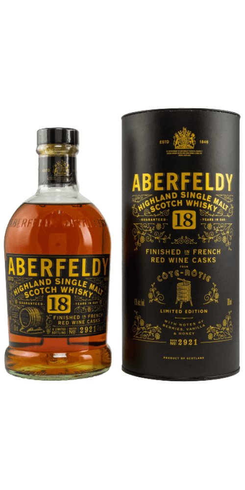 Aberfeldy 18 Jahre Bolgheri (Tube)