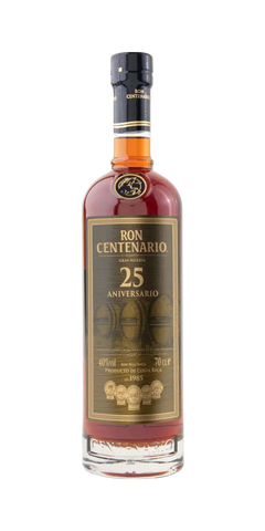 Costa Rica Rum RON CENTENARIO GRAN RESERVA 25 ANNIVERSARIO 750ml Flsche 40%