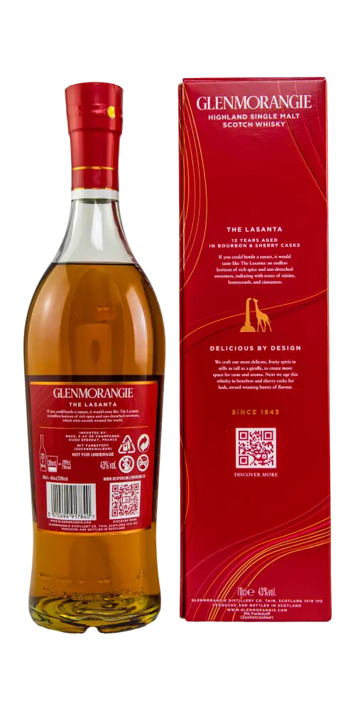 Glenmorangie - Lasanta - 12 Jahre (Box)