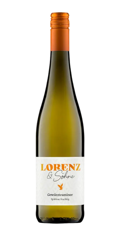 Deutschland Nahe Weingut Lorenz Gewürztraminer Spätlese 750ml Flasche 7,69%