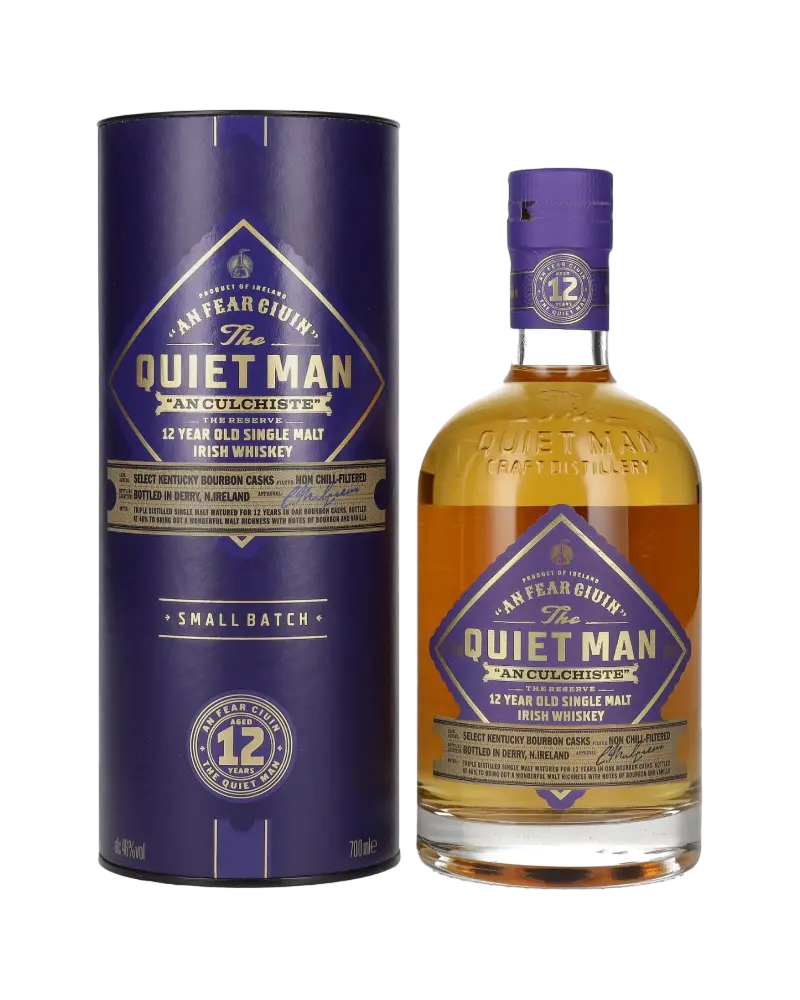 Quiet Man 12 Jahre - Irish Whskey (Tube)