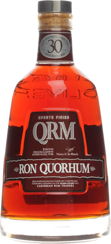 Dominikanische Republik Rum Quorhum 30 Aniversario Oporto Finish 700ml Flasche 40%