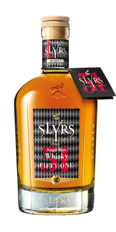 Deutschland Bayern Single Malt Whisky Slyrs Fifty One 700ml Flasche 51%