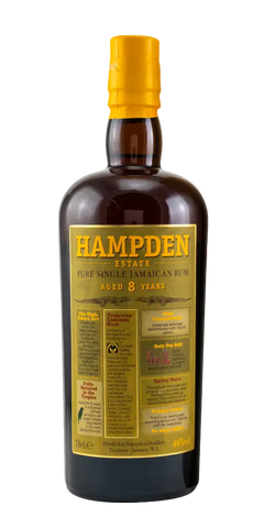 Jamaika Rum Hampden Estate 8 Jahre 700ml Flasche 46%