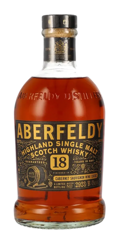Schottland Single Malt Whisky Highlands ABERFELDY 18 JAHRE NAPPA VALLEY 700ml 43%