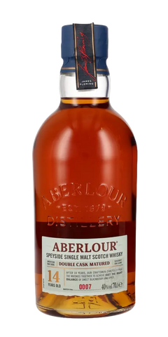 Schottland Single Malt Whisky Speyside ABERLOUR 14 JAHRE DOUBLE CASK MATURED 700ml 40%