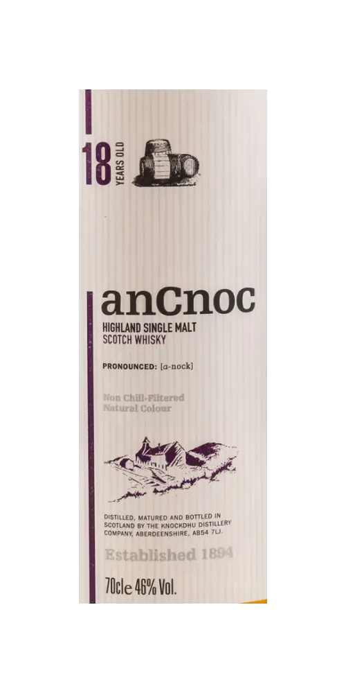 AnCnoc 18 Jahre (Tube)