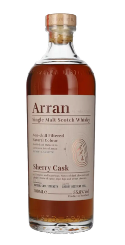 Schottland Whisky Single Malt Ilse of Arran Arran Sherry Cask - the Bodega 700ml  55,8%