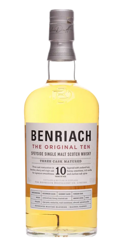 Whisky Single Malt Speyside Benriach The Original Ten 10 Jahre 700ml 43%