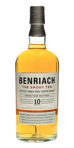 Whisky Single Malt Speyside Benriach The Smoky Ten 10 Jahre 700ml 46%