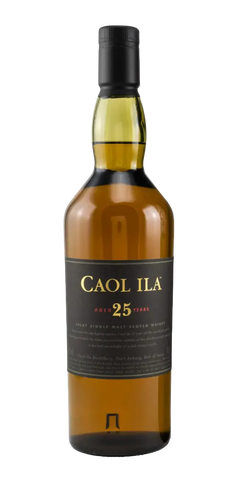 Schottland Islay Single Malt Whisky Caol Ila 25 Jahre 700ml Flasche 43%