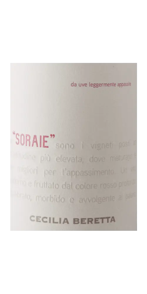 Cecilia Beretta Rosso Veneto IGT Soraie