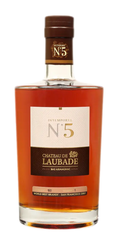 Frankreich Gascogne Armagnac Chateau de Laubade Intemporel N°5 700ml Flasche 40%