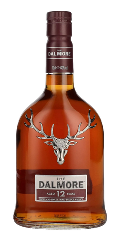 Schottland Highlands Single Malt Whisky Dalmore 12 Jahre 700ml Flasche 40%