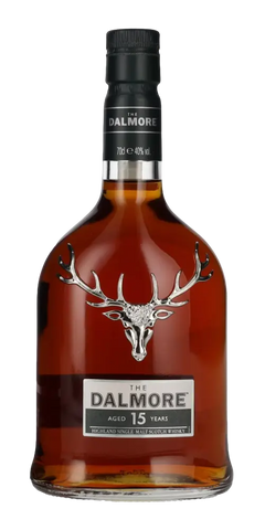 Schottland Highlands Single Malt Whisky Dalmore 15 Jahre 700ml Flasche 40%