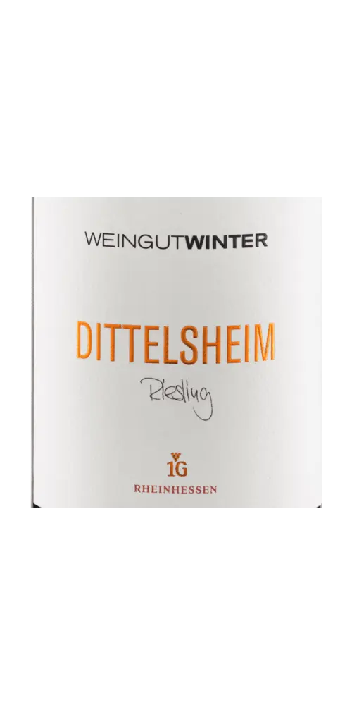 Weingut Winter - Dittelsheim Riesling - VDP.Aus Ersten Lagen