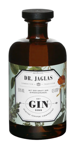 Dr. Jaglas Drygin-Seng Gin 500ml Flasche 50%