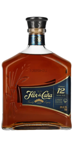 Nicaragua Rum Flor de Caña 12 Jahre 700ml Flasche 40%
