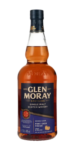 Schottland Speyside Single Malt Whisky Glen Moray Peated 700ml Flasche 40%