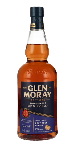 Schottland Speyside Single Malt Whisky Glen Moray Port Cask finish 700ml Flasche 40%