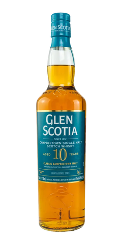 Schottland Campbeltown Single Malt Whisky Glen Scotia 10 Jahre 700ml Flasche 40%