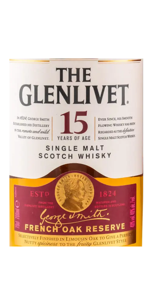 Glenlivet 15 Jahre - French Oak Reserve (Box)
