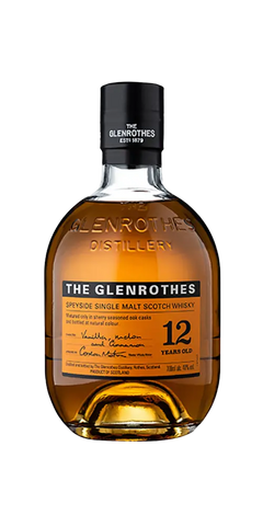 Schottland Speyside Single Malt Whisky Glenrothes 12 Jahre 700ml Flasche 40%