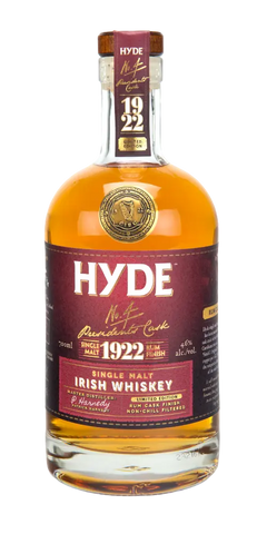 Irland Whiskey Hyde no. 4 - Presidents Cask Rum finish 700ml Flasche 46%