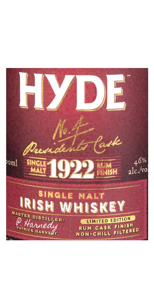 Hyde no. 4 - Presidents Cask - Rum finish