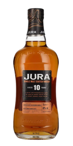Schottland Islands Single Malt Whisky Jura 10 Jahre 700ml Flasche 40%