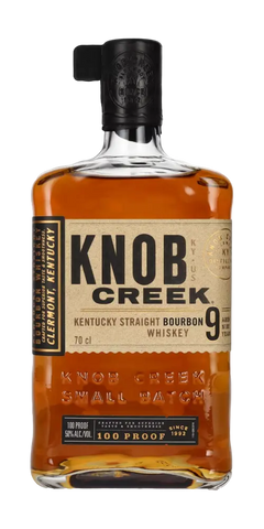 USA Whiskey KNOB CREEK 9 YEARS OLD KENTUCKY STRAIGHT BOURBON 700ml Flasche 50%