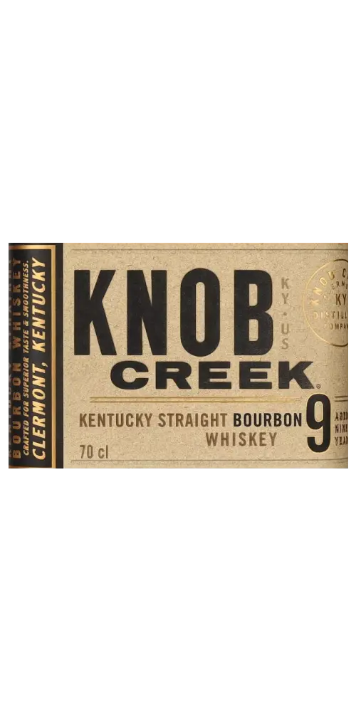 Knob Creek 9 Years Old Kentucky Straight Bourbon