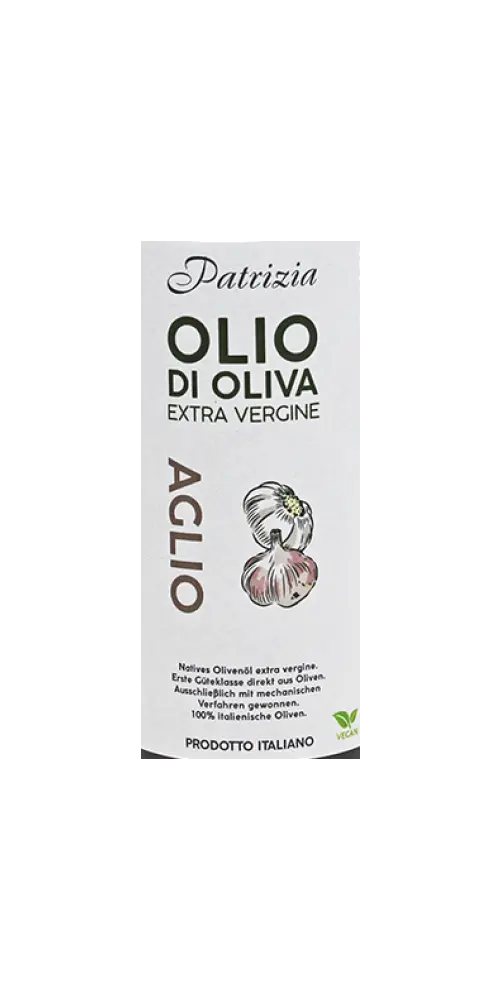 Patrizia Feinkost - Olio di Oliva Aglio 250ml