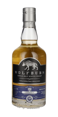 Schottland Highland Single Malt Whisky Wolfburn Langskip 700ml Flasche 58%