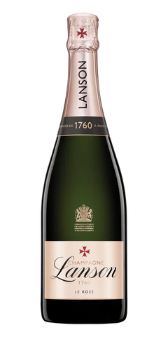 Frankreich Schaumwein Champagne Lanson - Le Rosé 750ml Chardonnay Pinot Noir 12,5%