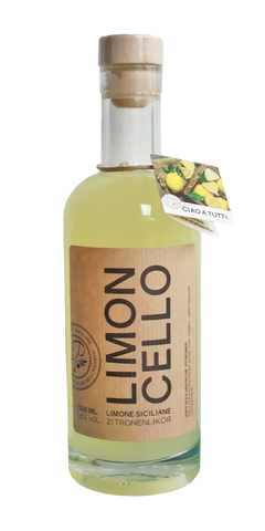 Italien Original sizilianische Zitronen Patrizia Feinkost - Limoncello 500ml Flasche
