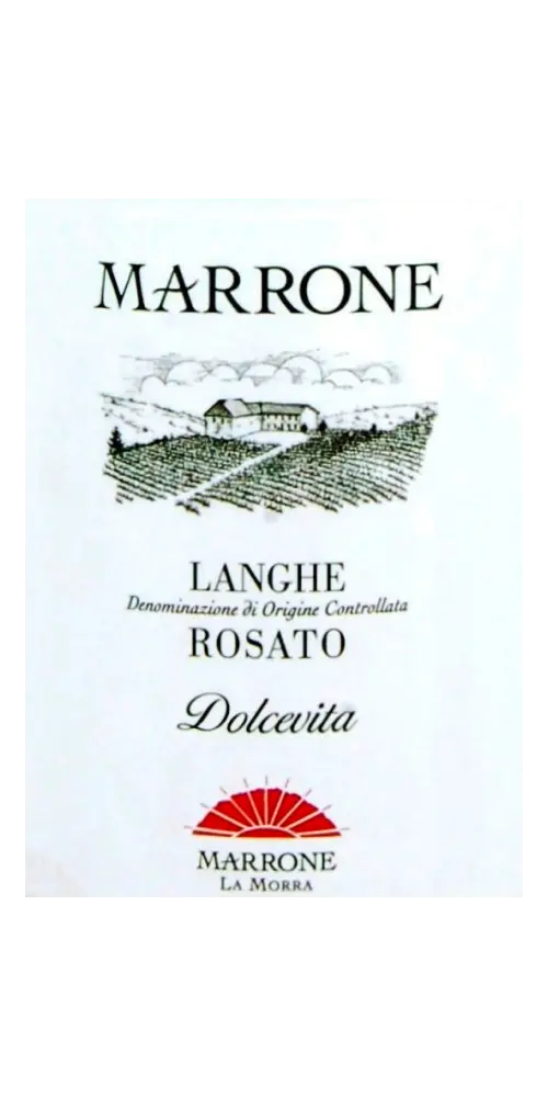 Marrone Dolceviat Langhe Rosato DOC