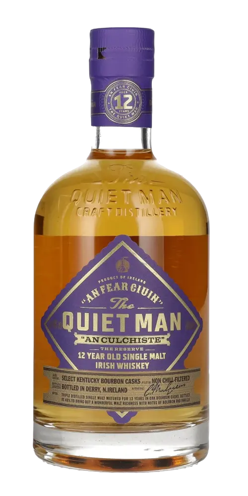 Quiet Man 12 Jahre - Irish Whskey (Tube)