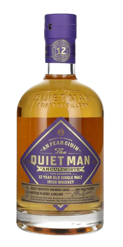 Irish Whisky Quiet Man 12 Jahre 700ml Flasche 46%