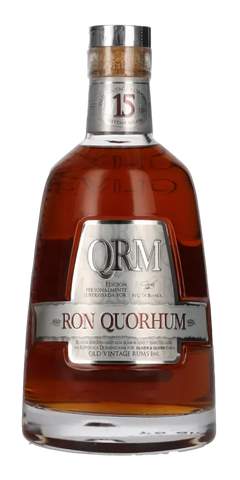 Dominikanische Republik Rum Quorhum 15 años Solera 700ml Flasche 40%
