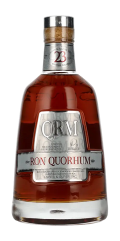 Dominikanische Republik Rum Quorhum 23 años Solera 700ml Flasche 40%