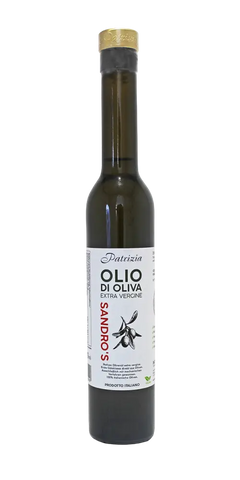 Italien Native Olivenöl extra vergine naturtrüb Patrizia Feinkost - Olio di Oliva Sandro´s 250ml Flasche